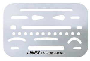 Linex uitgumsjabloon ES-30