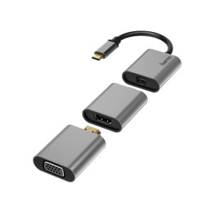 Hama USB-C video adapter set