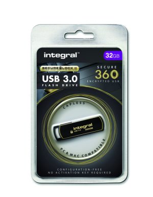 Integral USB-stick 3.0 Secure 360
