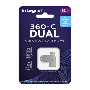 Integral USB-stick 3.0 USB-360-C Dual