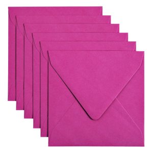 Papicolor gekleurde enveloppen 140x140mm