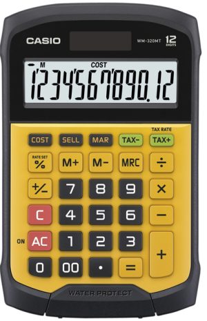 Casio rekenmachine WM-320MT