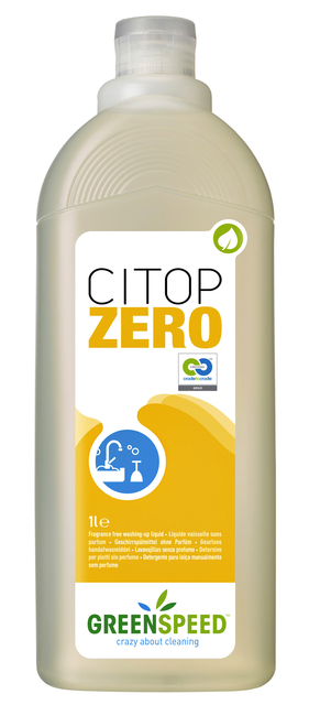 Greenspeed afwasmiddel Citop Zero.