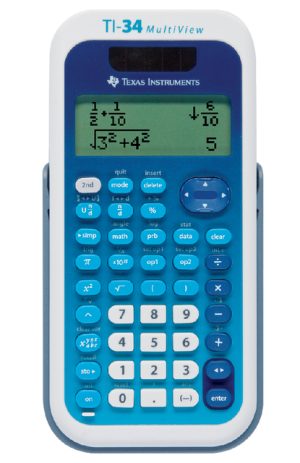 Texas Instruments rekenmachine 34 MultiView