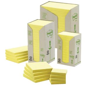 Post-it Notes memoblok recycled tower