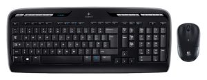 Logitech draadloos toetsenbord + muis MK330