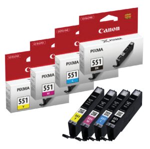 Canon inkjetprintersupplies CLI-500 serie