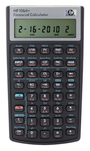 HP rekenmachine 10BII+