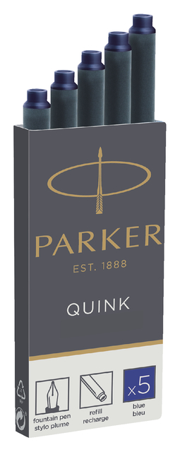 Parker inktpatronen Quink