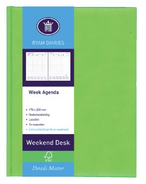 Ryam agenda Weekplan Weekend