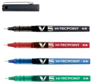 PILOT rollerpen Hi-Tecpoint V5-V7